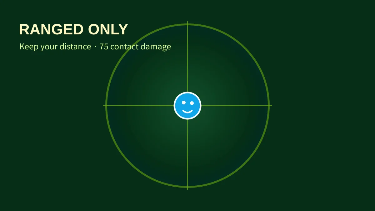The sniper scope tracks Bing Bong mid-bounce